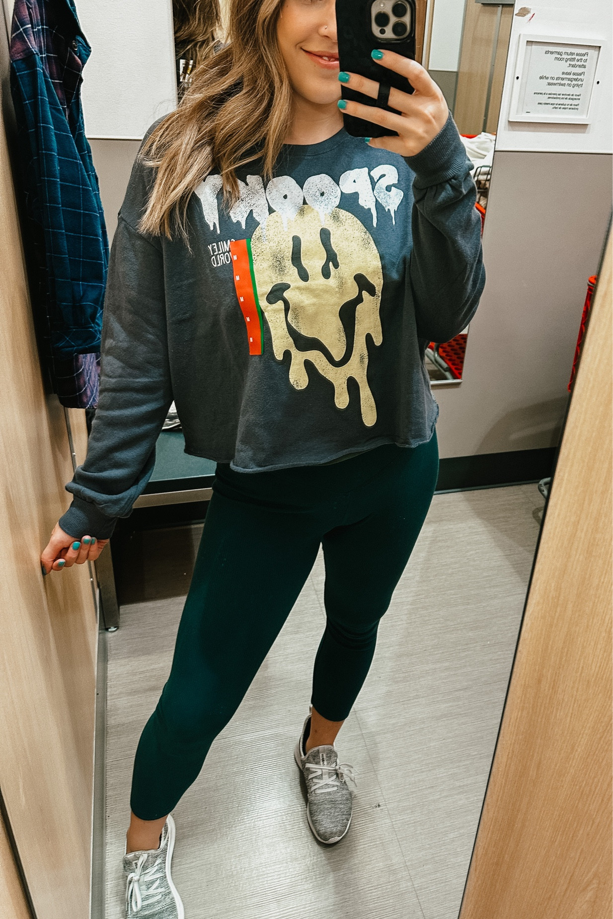 This cropped “spooky” sweatshirt is fleece lined and soooo soft! Perfect for October 😍 and these ribbed leggings and also so comfy and have a wide waistband that sucks ya in :) I just saw my Adidas are on a flash sale for $39 today! 

#LTKsalealert #LTKSeasonal #LTKunder50