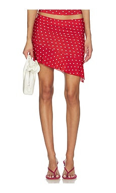 Bella Venice x REVOLVE Harley Skirt in Red from Revolve.com | Revolve Clothing (Global)