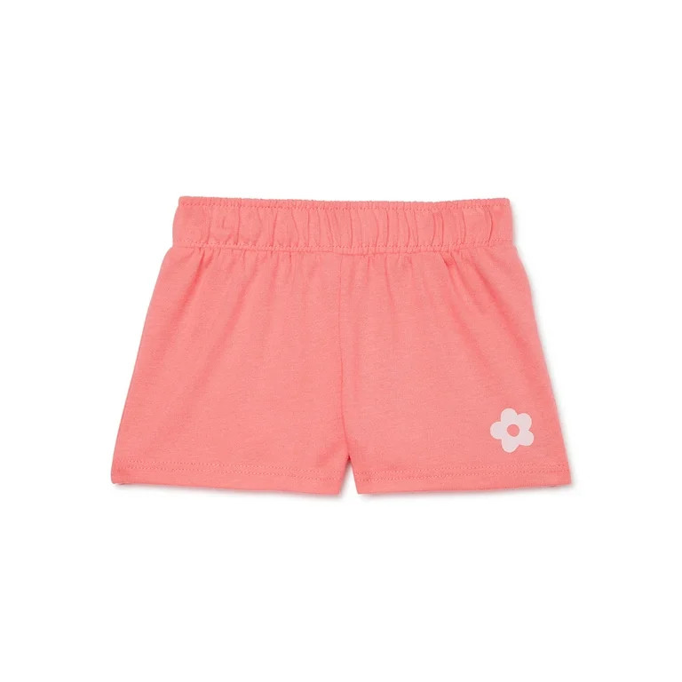 Garanimals Baby Girls' Graphic Jersey Shorts, Sizes 0-24 Months - Walmart.com | Walmart (US)