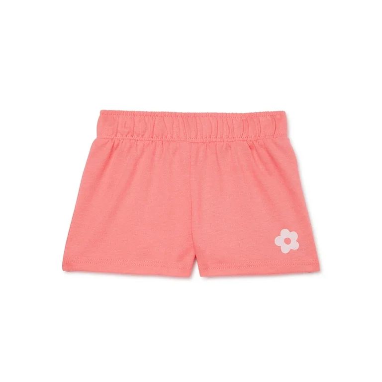 Garanimals Baby Girls' Graphic Jersey Shorts, Sizes 0-24 Months | Walmart (US)