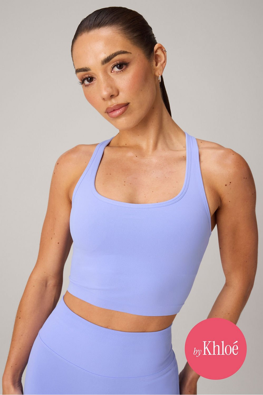 Seamless Cropped Built-In Bra Tank | Fabletics