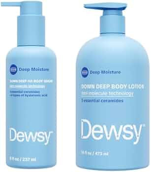Hyaluronic Acid Body Serum + Ceramide Body Lotion Scented Bundle | Amazon (US)