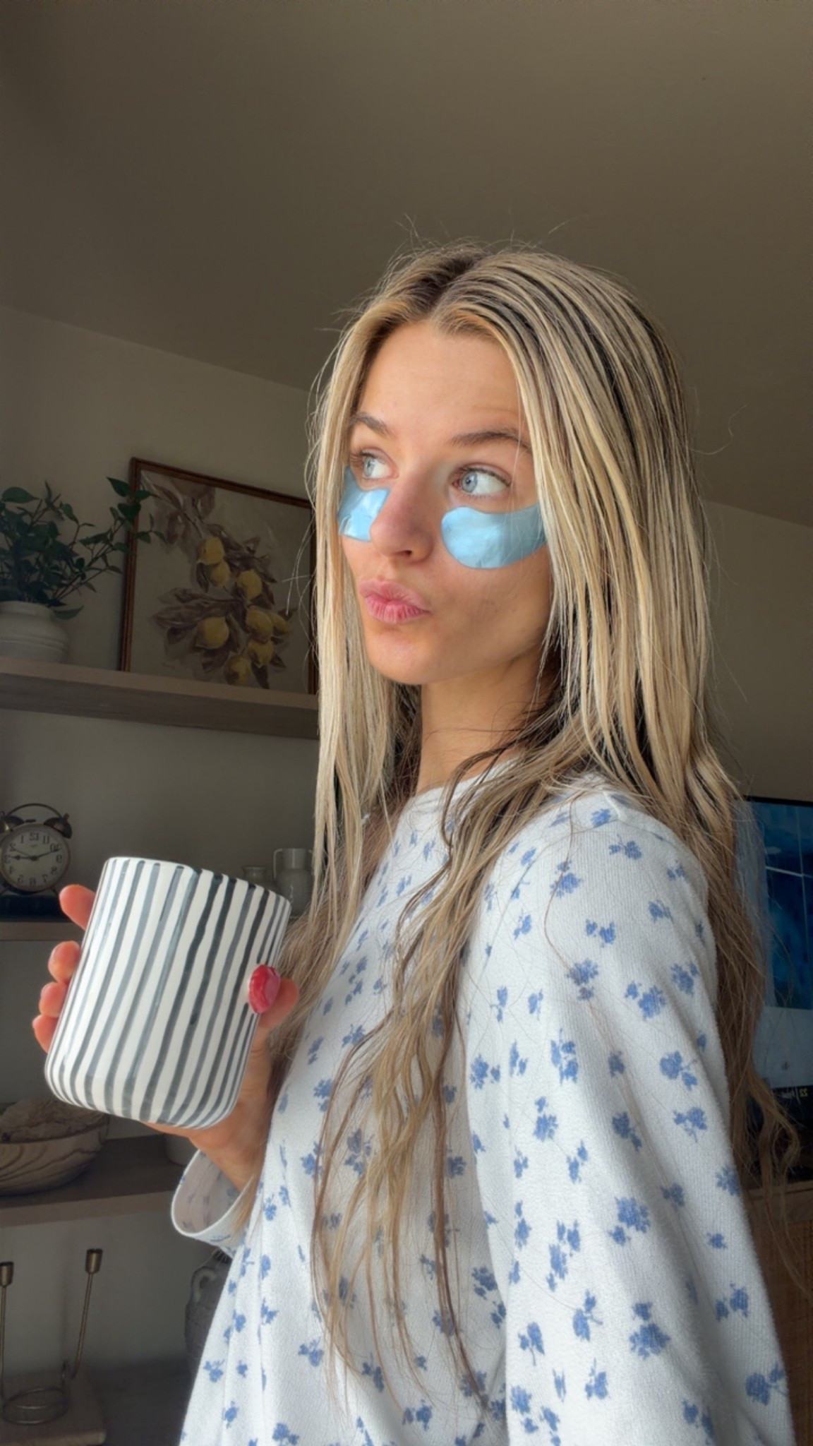 morning selfie w coffee and patches always 

#LTKvlog #LTKgrwm #LTKdayinmylife
