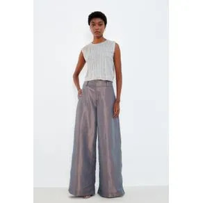 Calça Elaborada Pantalona - Multicolor MULTICOLOR | OffPremium (BR)