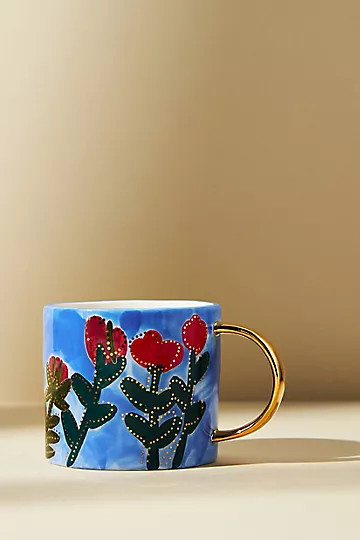 Francesca Kaye Floral Atelier Mug | Anthropologie (US)