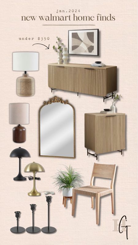 Some of my fave new Walmart finds for the spring — ✨🤎 LOVE the mix of neutrals & tones! 

Home / design / affordable decor / neutrals / cozy home / mirrors / lamps / chairs / Walmart finds / Holley Gabrielle 

#LTKhome #LTKfindsunder50 #LTKSeasonal