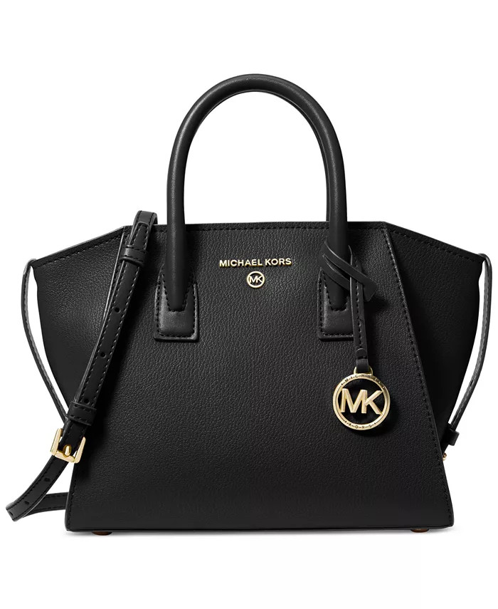 Michael Kors Leather Avril Small Top Zip Satchel - Macy's | Macys (US)