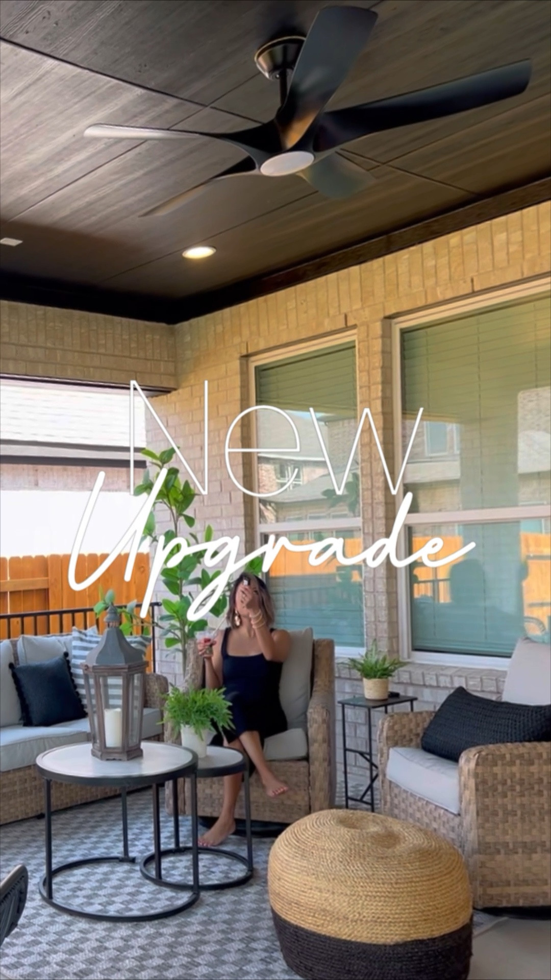 After searching for the perfect modern ceiling fan, with at least 60” blades, we found the perfect match to our style! Thank you @urbanambiancesocial for the #gift ❤️

The Texas heat doesn’t scare us now!!
Linked a couple of more that I liked! 

#UrbanAmbiance #gifted #CeilingFan #OutdoorCeilingFan #OutdoorUpgrade #BackyardPatio #BackyardIdeas #PatioIdeas #ModernCeilingFan #ad

#LTKhome #LTKSeasonal #LTKstyletip