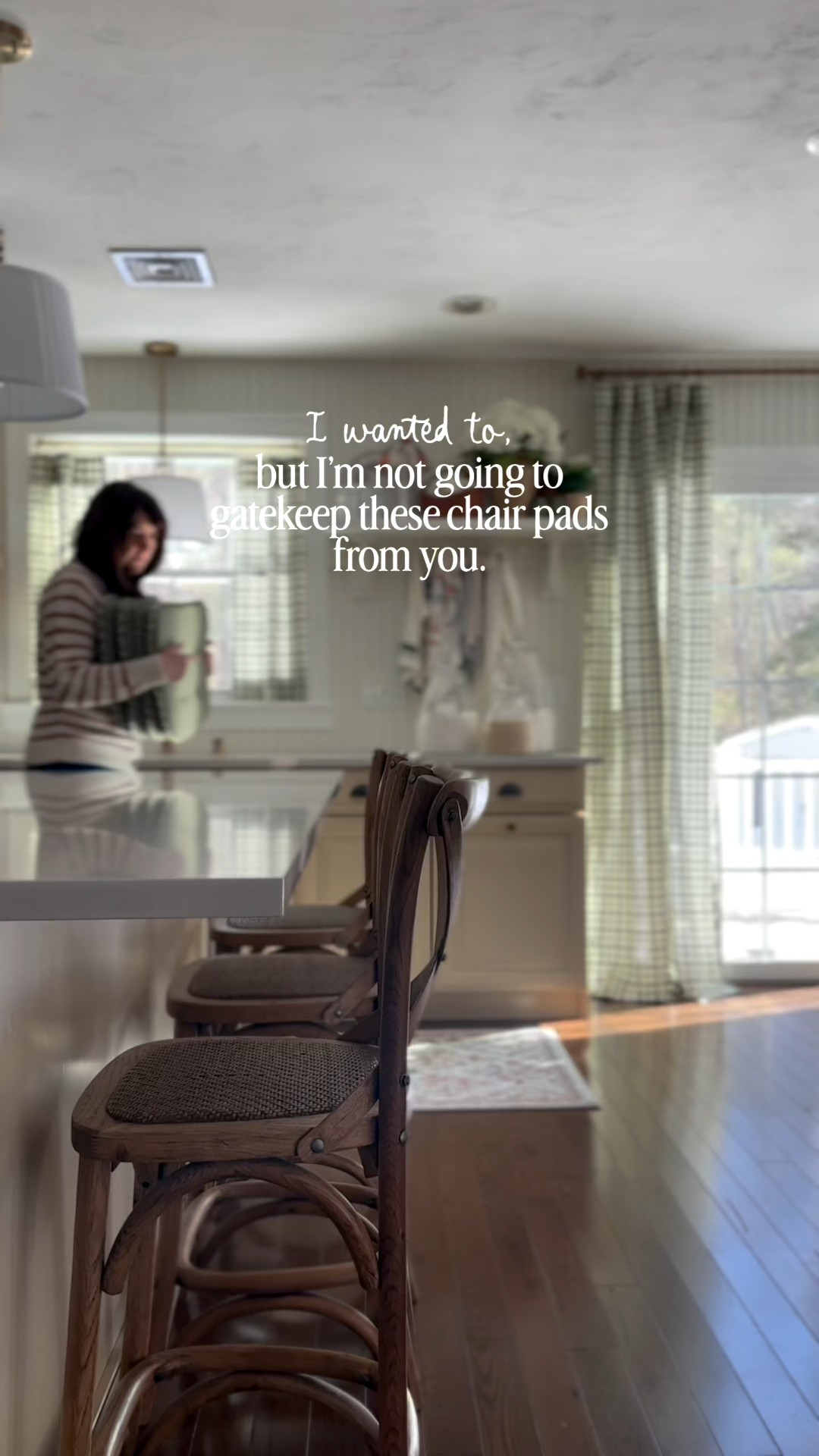 New chair pads on our kitchen counter stools. 

#LTKHome