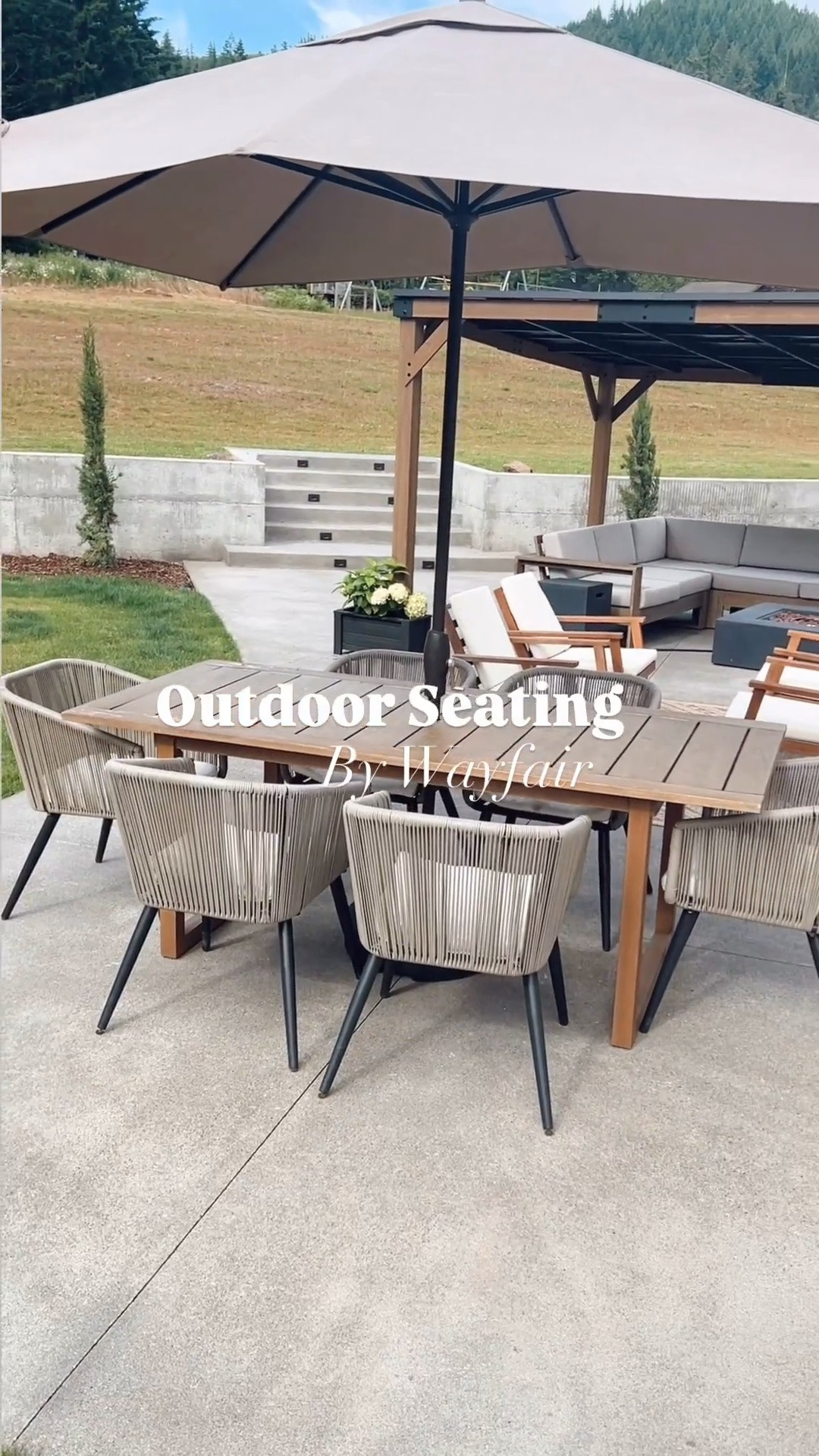 #ad Outdoor seating made easy with @Wayfair! 

Whether your patio is large or small, Wayfair has seating options for every style! 

You’ll fine me here all summer long ☀️

Shop all my favorite on my LTK!

@Wayfair 
#outdoor
#wayfair
#wayfairpartner
#wishyouwerehere

#LTKHome #LTKSeasonal #LTKdayinmylife