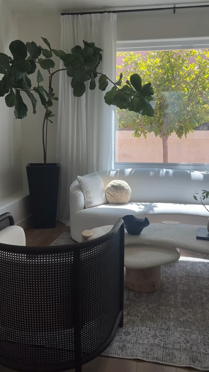 we’ve been living without curtains since we moved in. I needed something affordable, but also gorgeous! Linked these for y’all in my LTK ❤️ #primarybedroom #livingroom #curtains