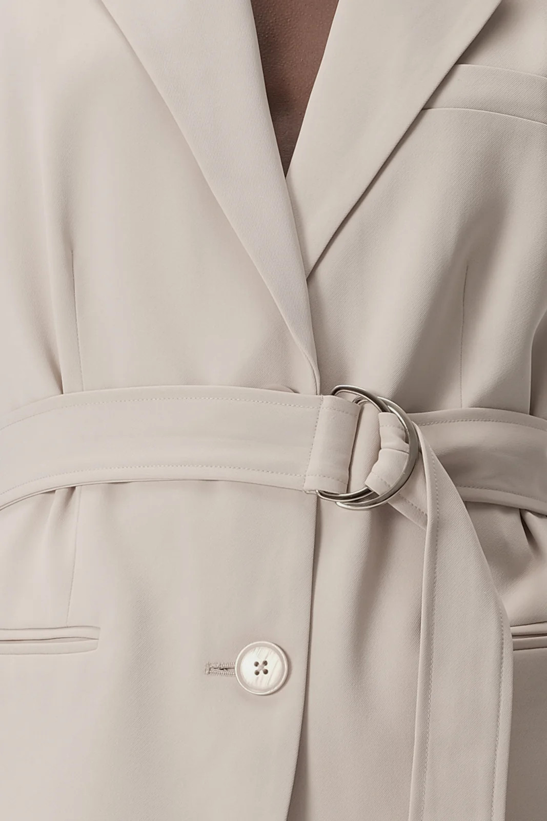 Gwen Vest Dove Grey | Elka Collective