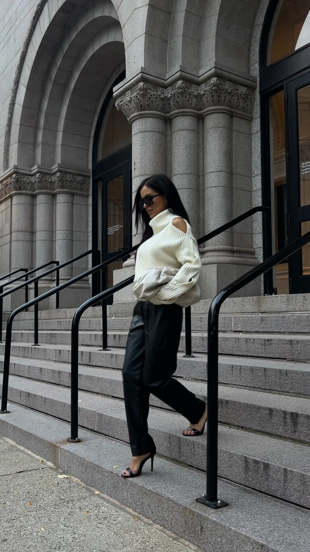 Walmart fall fashion finds
Walmart @sofiavergara chunky sweater wearing an XS 
Walmart @scoop faux leather pants 
@walmart #WalmartPartner #WalmartFinds #IYWYK


#LTKfindsunder50 #LTKsalealert #LTKfindsunder100