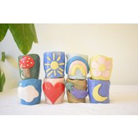 Pre-Order Set Of 8 Ceramic Shot Glasses | Etsy (US)