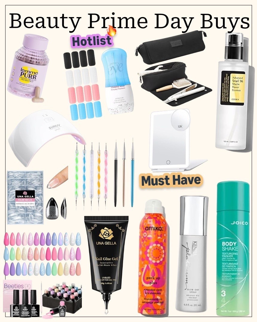 Prime Day beauty haul 🤩✨ I snagged some of my absolute favs + a few new gems I’ve been dying to try — all on major sale! From skincare to hair care and everything in between, it’s all linked on my LTK 💄🧴 Tap the link in my bio to shop before these deals disappear! #PrimeDayFinds #amazoninfluencer 
#PrimeDayBeauty #LTKFinds #LTKBeauty #AmazonPrimeDay #BeautyDeals #SkincareHaul #HairCareFavorites #AmazonBeautyFinds #BeautyOnABudget #LTKSale #LTKHaul #BeautyMustHaves #BeautyObsessed #PrimeDayHaul

#LTKBeauty #LTKTravel #LTKFindsUnder50