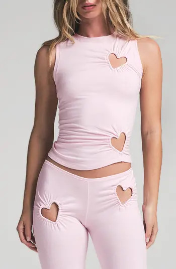 SKIMS Heart Cotton Blend Jersey Tank | Nordstrom | Nordstrom