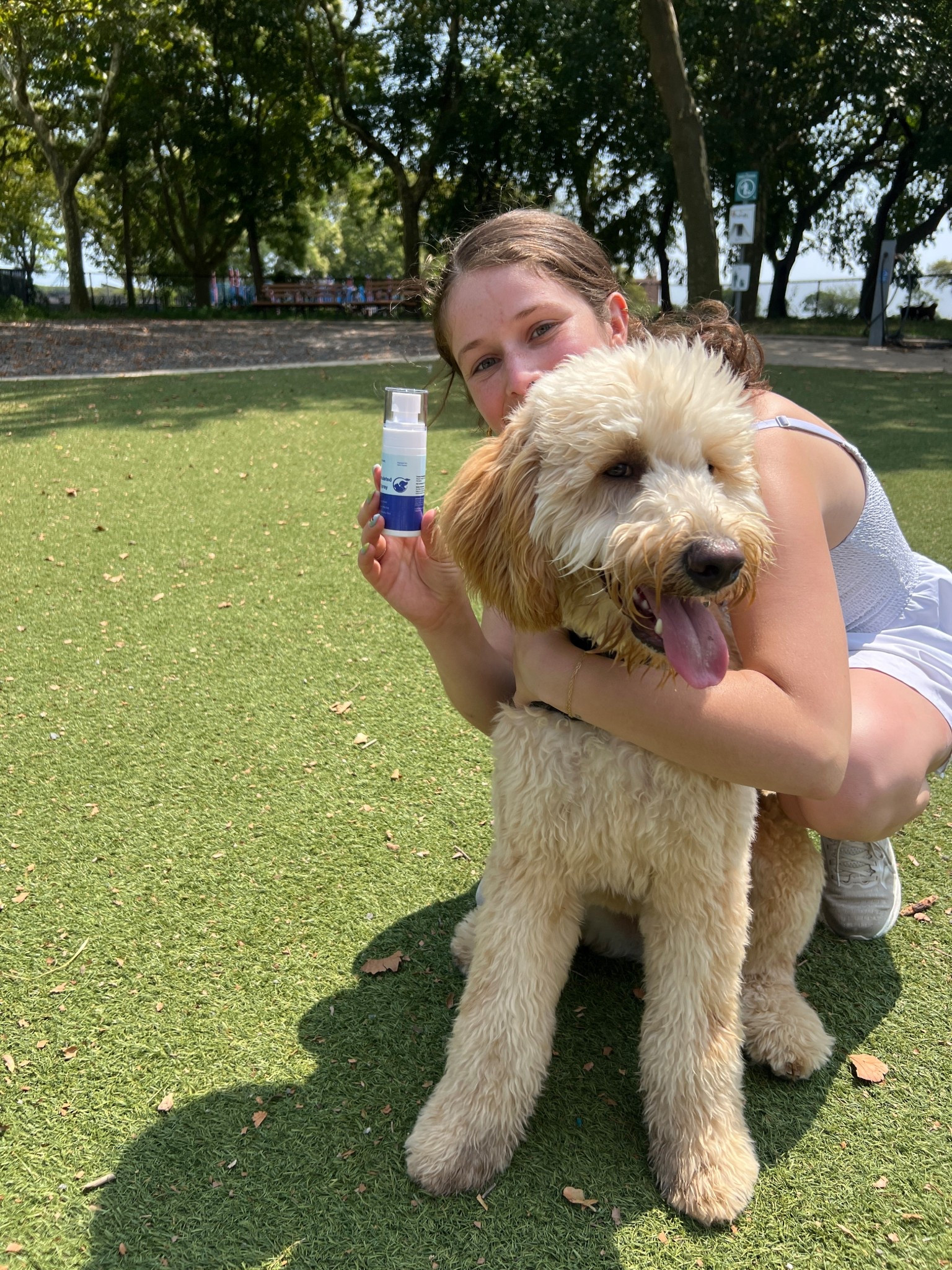 biscuit is an itchy BOY but this spray is a god sent! 

#LTKPets