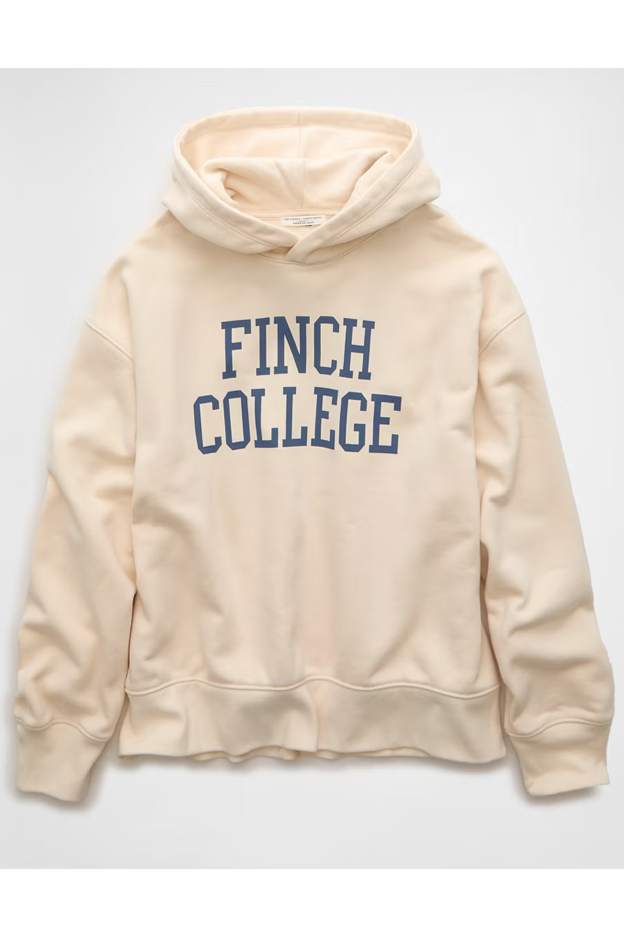 AE x The Summer I Turned Pretty Everyday Luxe Graphic Hoodie Women's Cream L | American Eagle Outfitters (US & CA)