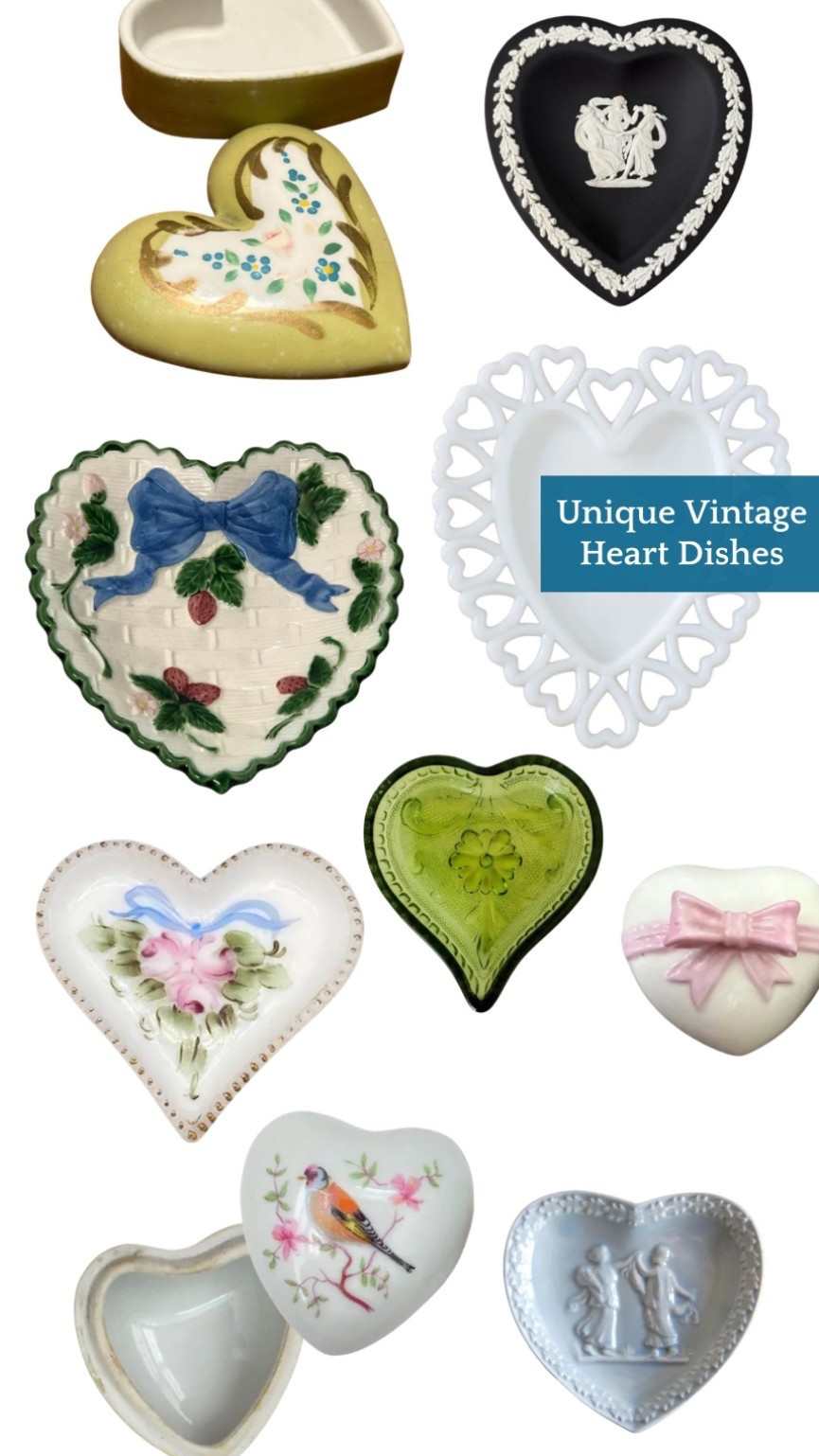 Unique vintage heart dishes on Etsy! 

#LTKSeasonal #LTKHome #LTKFindsUnder50