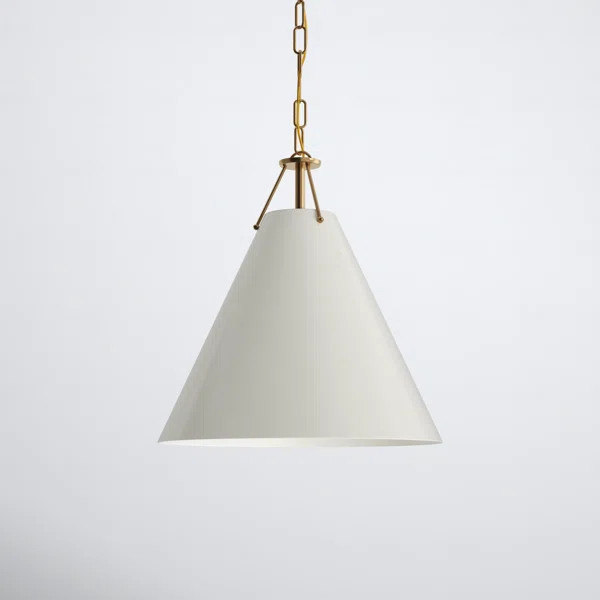 Kinston Single Light Metal Dimmable Pendant | Joss & Main