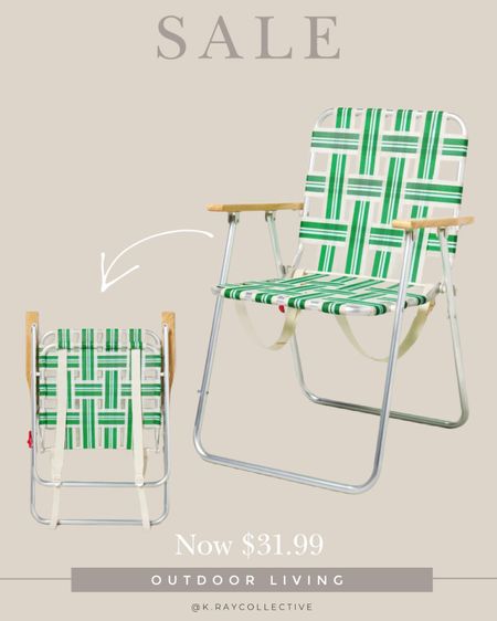 Obsessed with this outdoor folding chair! Maybe it’s the Kelly green?! One of our best selling links last week.

#OutdoorLiving #OutdoorChairs #PatioChair #PortableChair #FoldUpChair 

#LTKFindsUnder50 #LTKHome #LTKSaleAlert