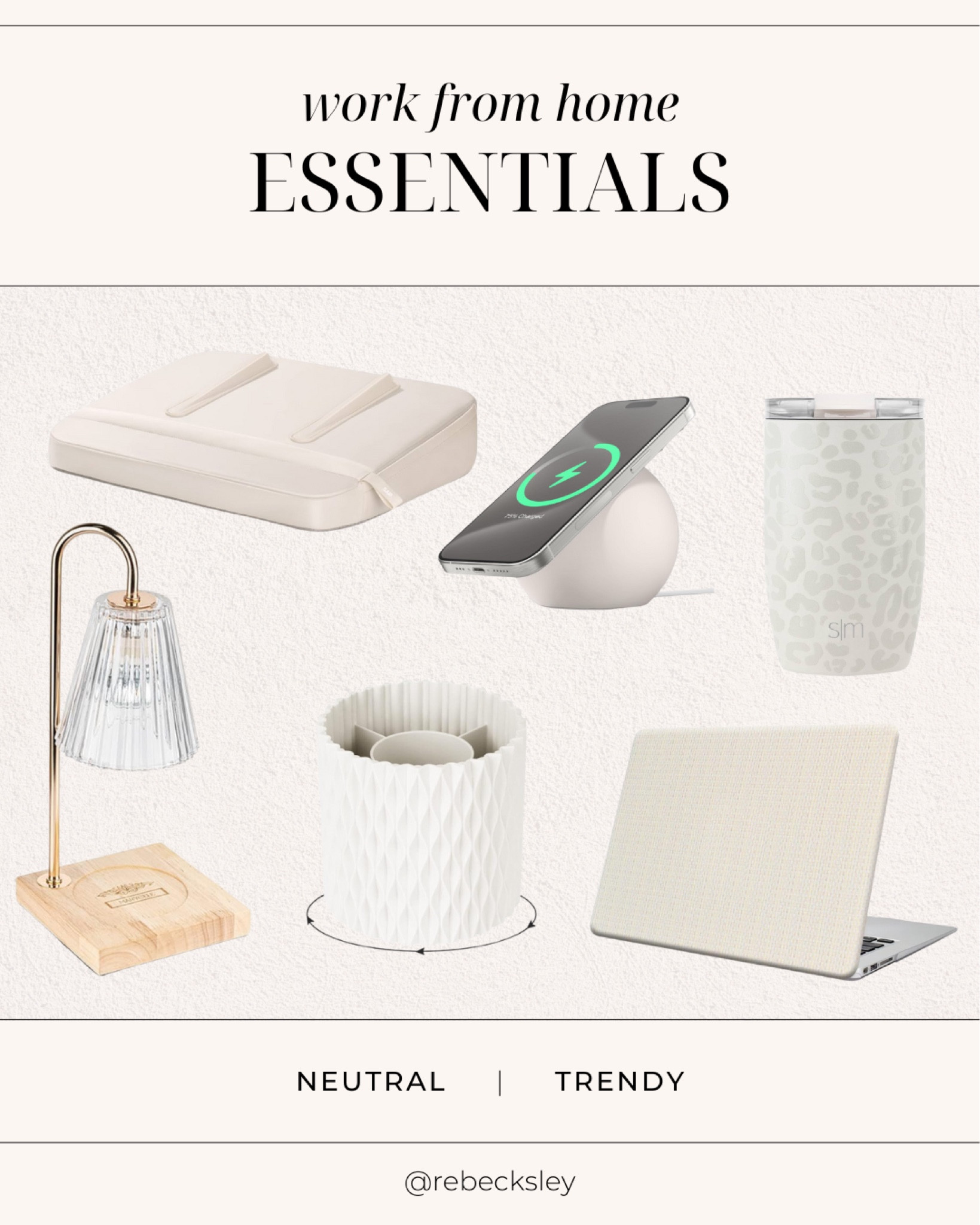 Neutral work from home essentials I LOVE from Amazon!

#LTKhome #LTKstyletip #LTKfindsunder50