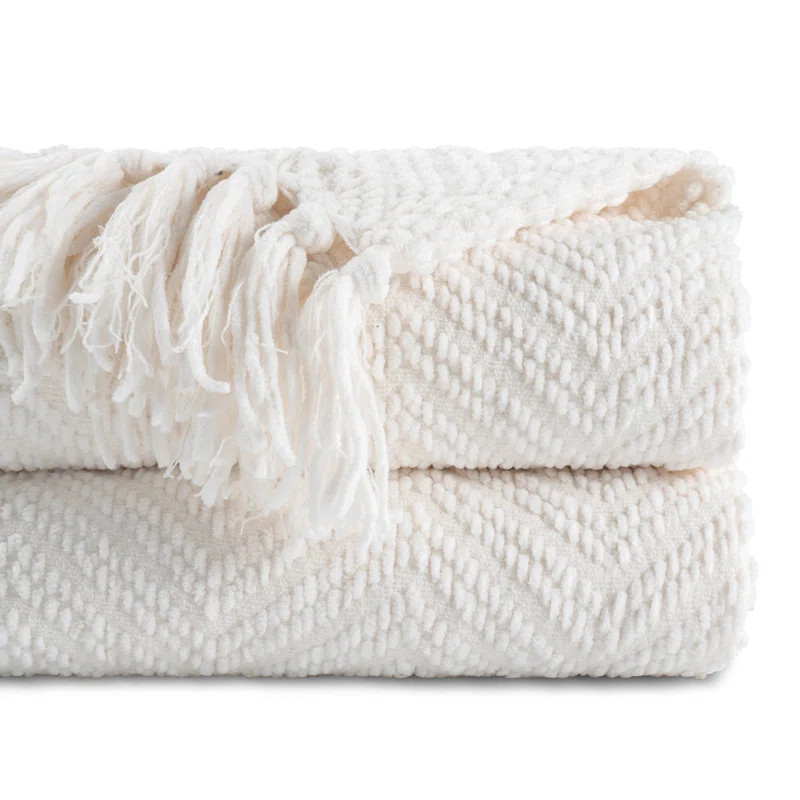 Mugsy Knitted Throw Blanket | Wayfair North America
