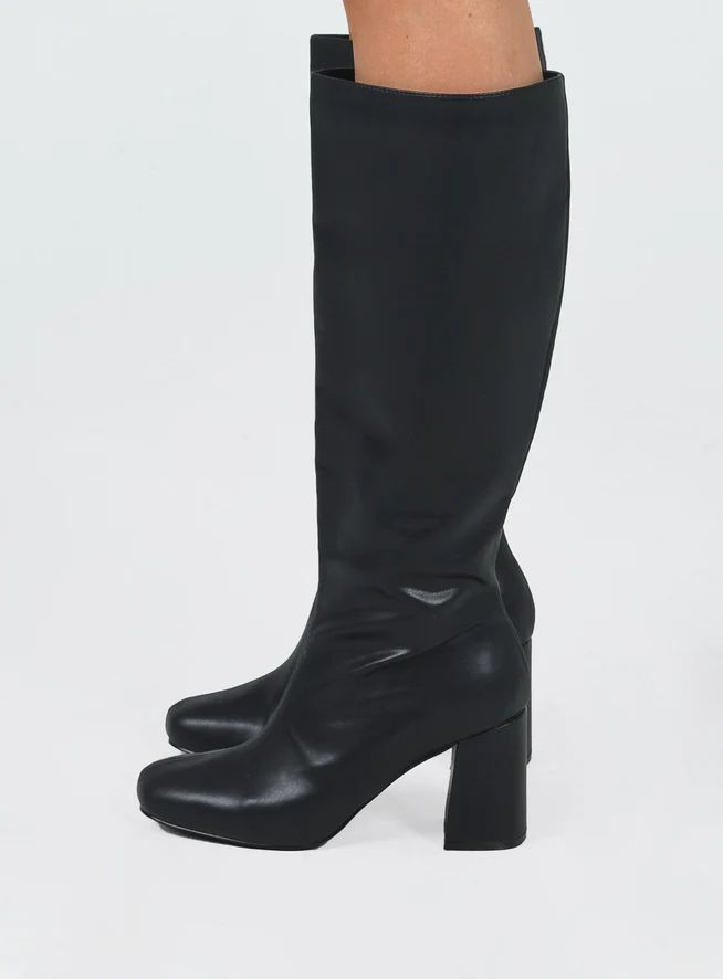 Teala Boots Black | Princess Polly US