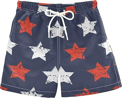 visesunny Boys Surfing Board Shorts Quick Dry Boys Swim Shorts s Swim Trunks Size from 2T to 14/1... | Amazon (US)
