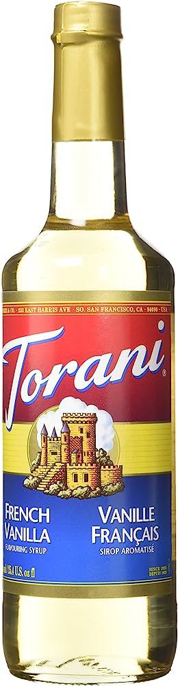 Torani French Vanilla Flavour Syrup, 750ml | Amazon (CA)