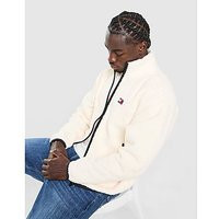 Tommy Jeans Teddy Fleece Jacket - Cream - Mens | JD Sports (UK)