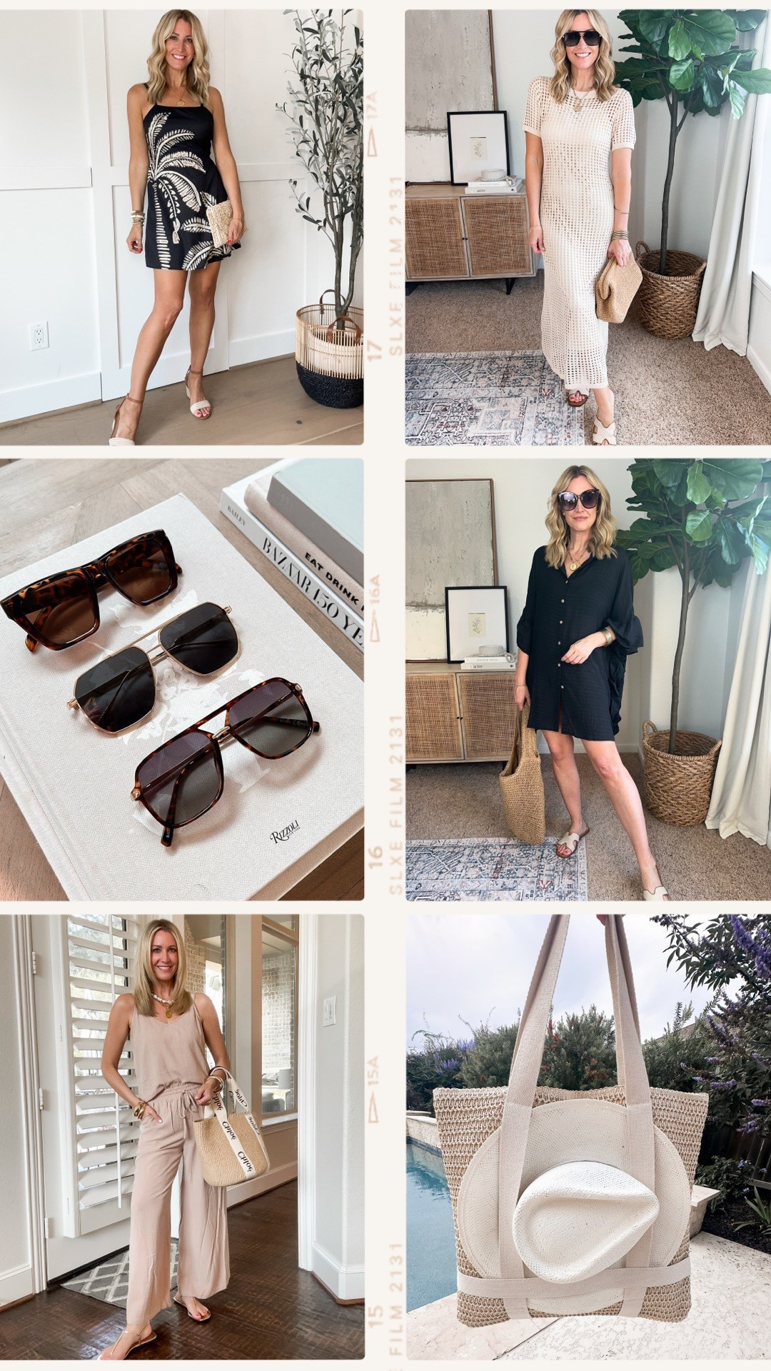 Neutral resort wear looks
Ps. This hat bag sold out last spring. Spacious enough for all your belongings and holds your hat which I love! 

#LTKFindsUnder100 #LTKOver40 #LTKFindsUnder50