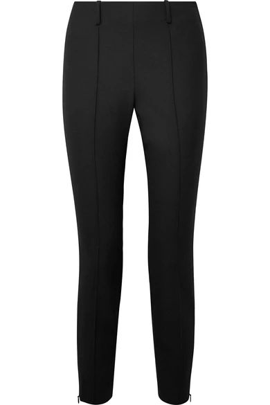 Elizabeth and James - Judah Stretch-twill Slim-leg Pants - Black | NET-A-PORTER (US)