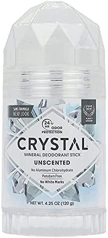 CRYSTAL Deodorant Stick (30003), Unscented, 4.25 Ounce | Amazon (US)