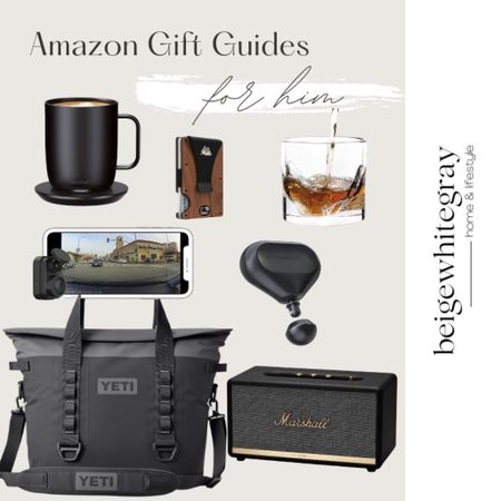 Amazon gift guides for him! Check them out here! I love this yeti travel cooler and the stylish wireless Bluetooth speakers too! 

#LTKGiftGuide #LTKmens #LTKCyberweek