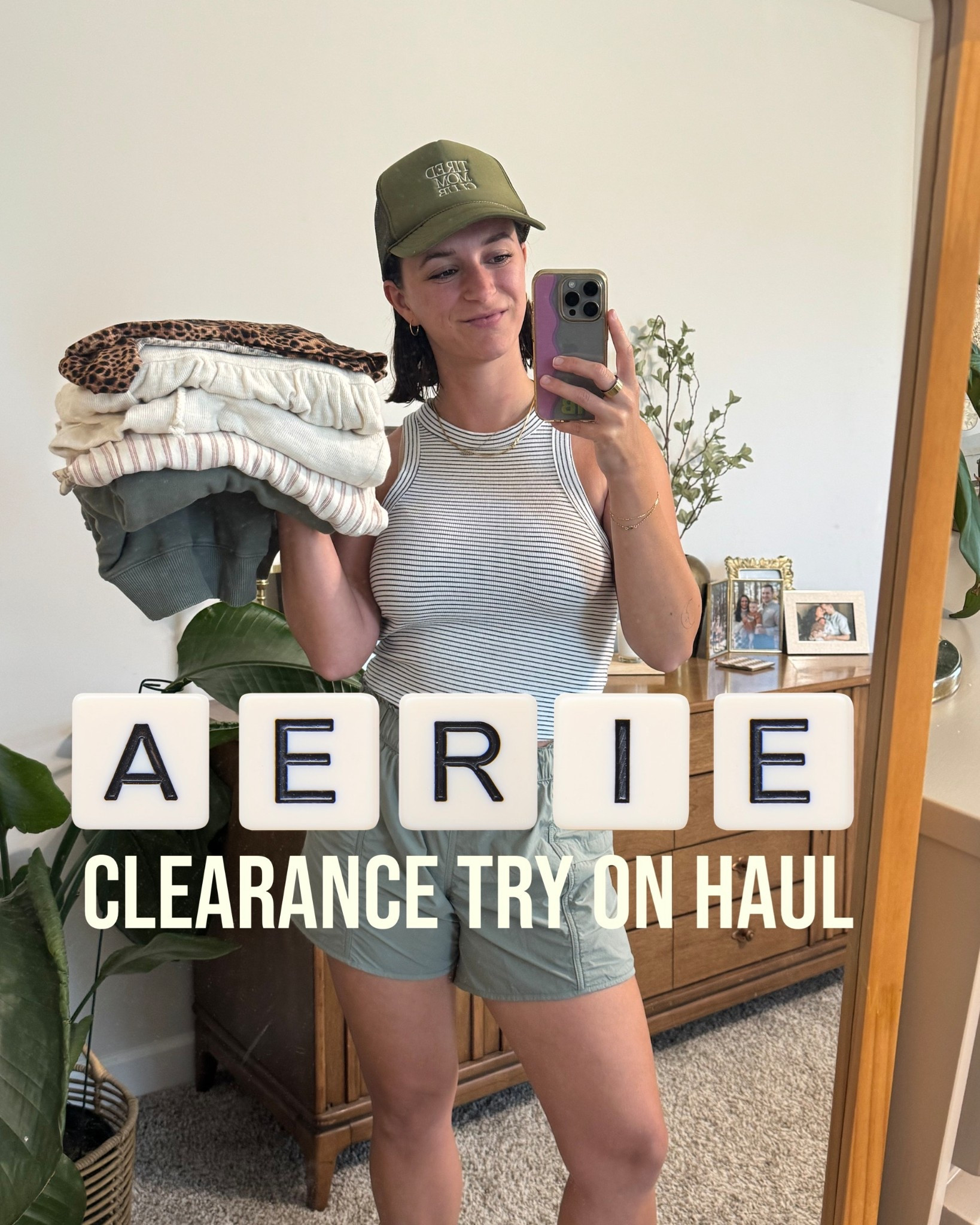 Matching set- small top: medium shorts 
Cheetah shorts- small
Stripe pants- small
Green sweatshirt- small (oversized fit)



#LTKFindsUnder50 #LTKActive #LTKSummerEdit