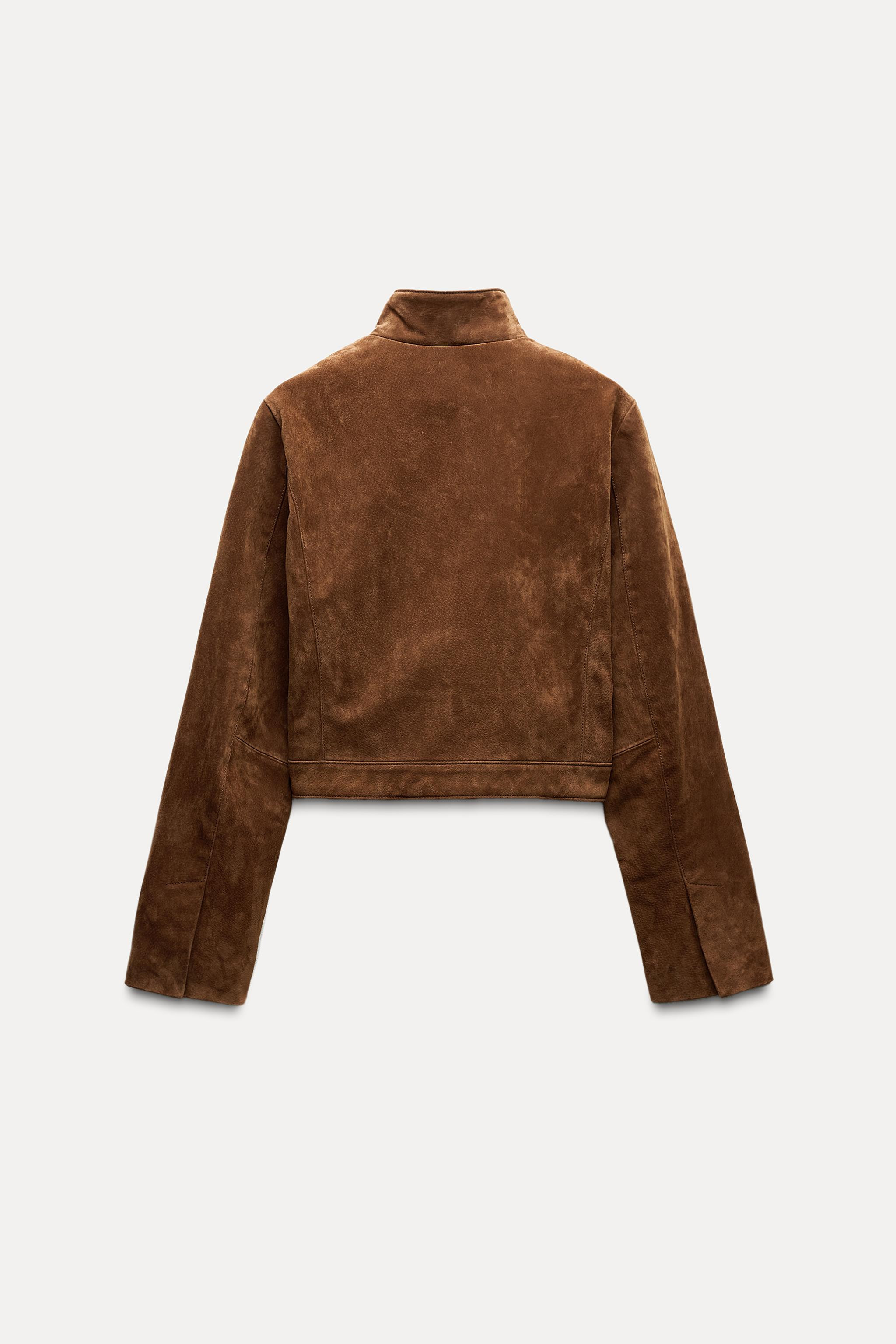 SUEDE LEATHER JACKET | Zara US