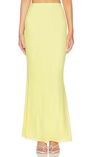 Tegan Skirt in Buttercup | Revolve Clothing (Global)