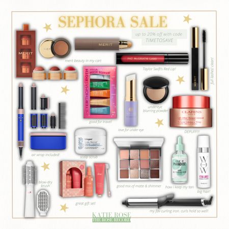 Sephora sale! Up to 20% off with code TIMETOSAVE 

#LTKGiftGuide #LTKsalealert #LTKbeauty
