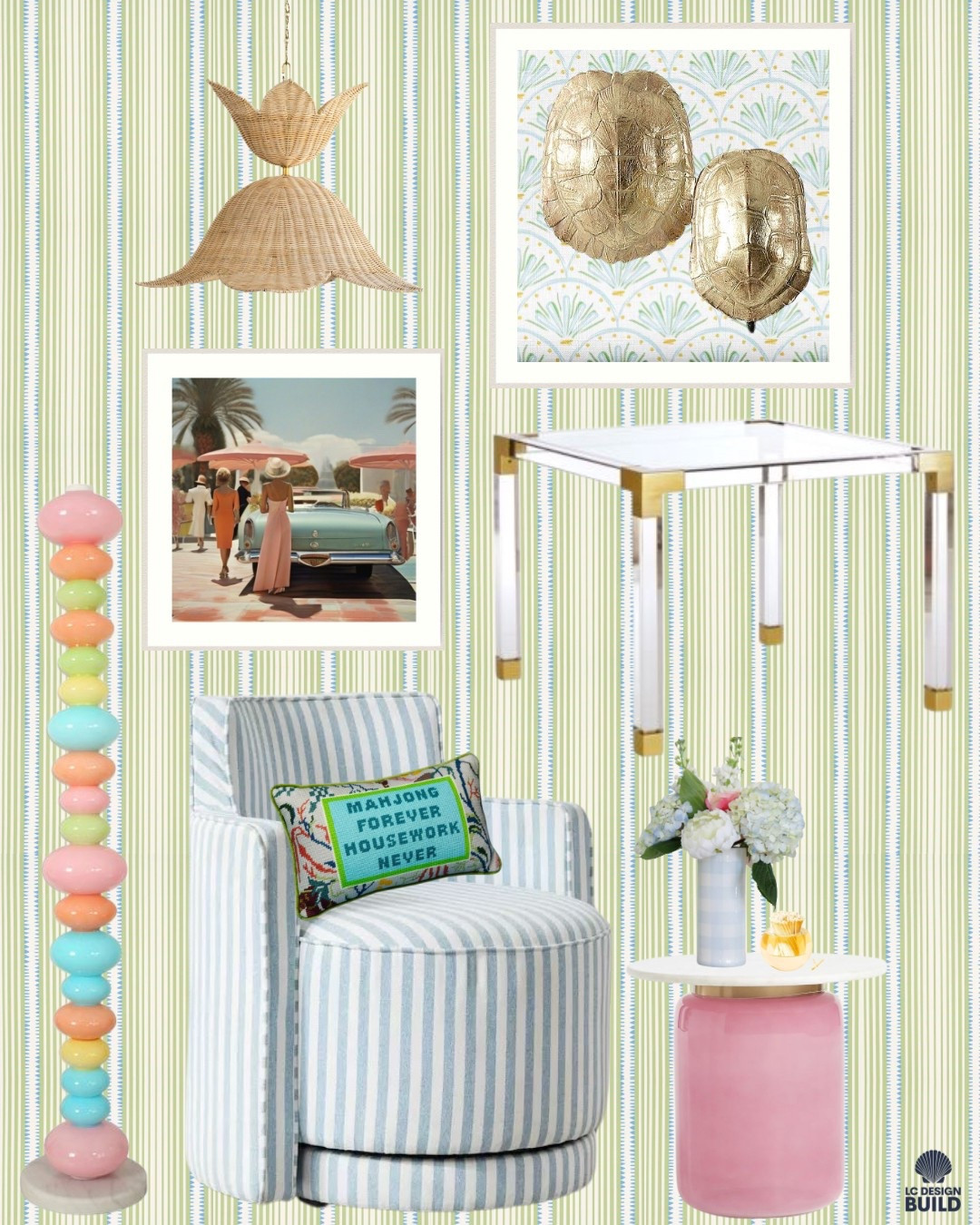 Mahjong Girls Night!! Game Room Inspo 👛🌴🎲