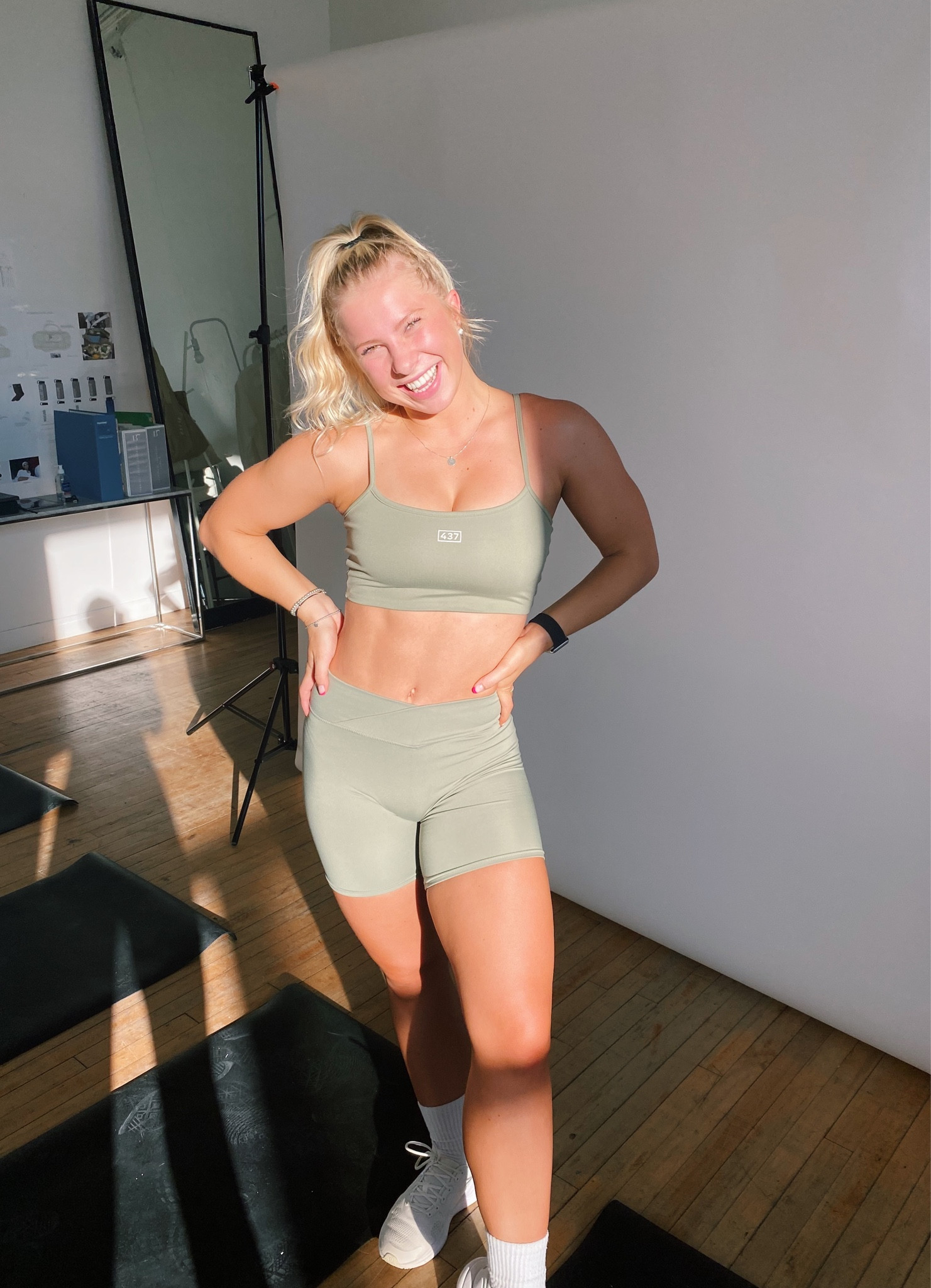 Fitness, hot girl walk, Pilates, sports bra, biker shorts, cute outfit inspo

#LTKfitness