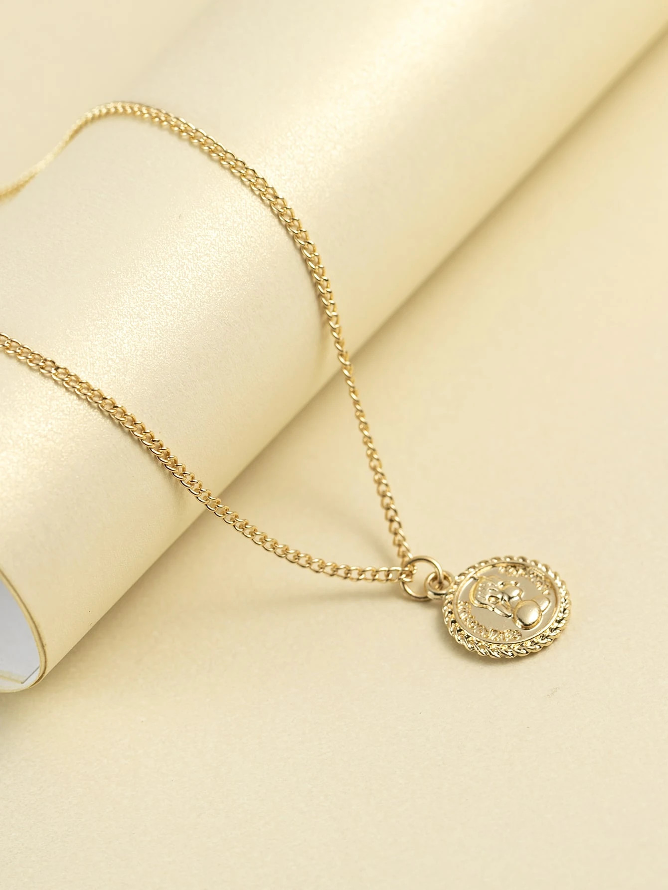 Coin Charm Necklace | SHEIN
