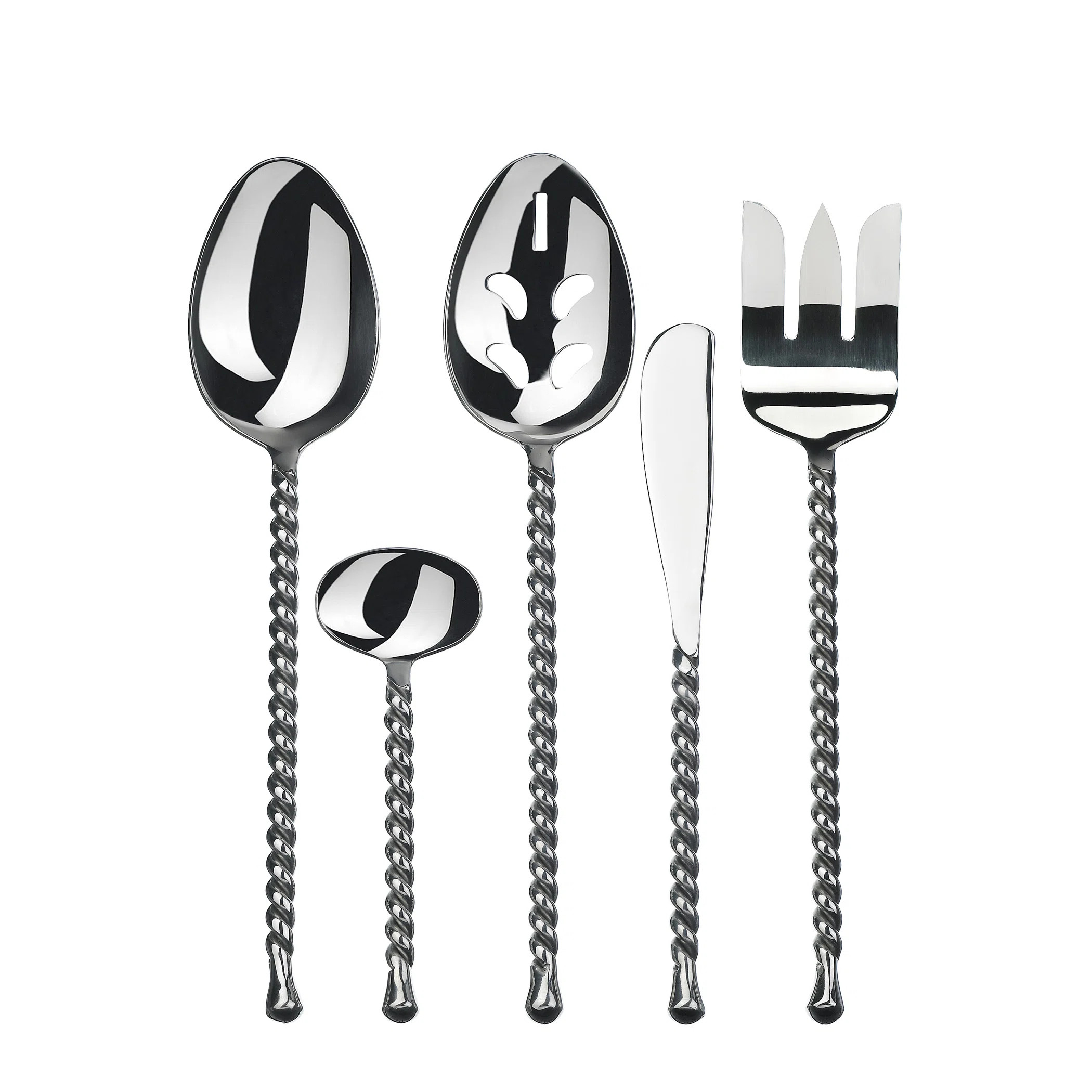 Silver Tear 5 Piece Hostess Set | Wayfair North America