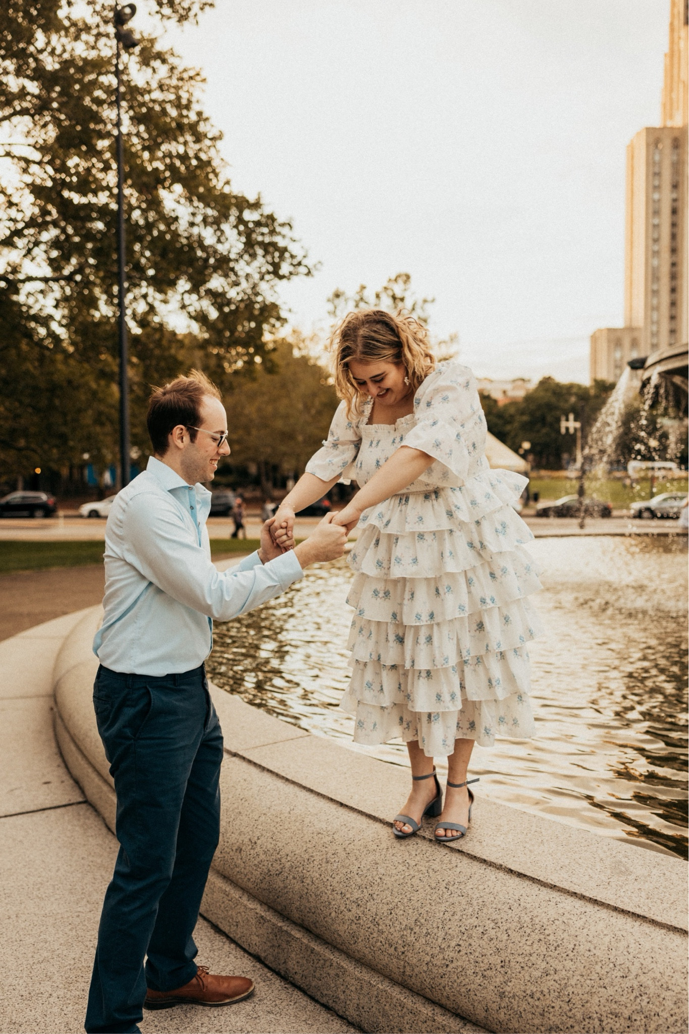 The engagement dress of my dreams 🥹🩵 

Get it before it’s gone! 

#LTKsalealert #LTKmidsize #LTKwedding