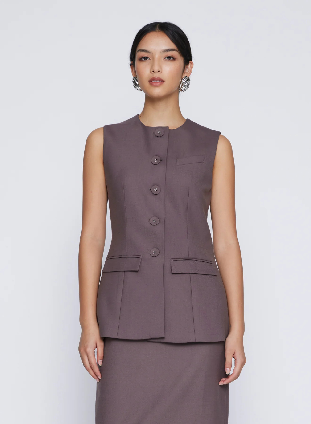 BAILEY TOP (CHARCOAL) | Anna Quan (Global)