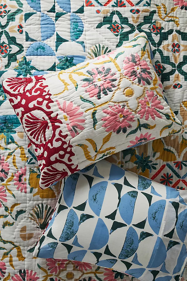 Marlene Voile Shams, Set of 2 | Anthropologie (US)