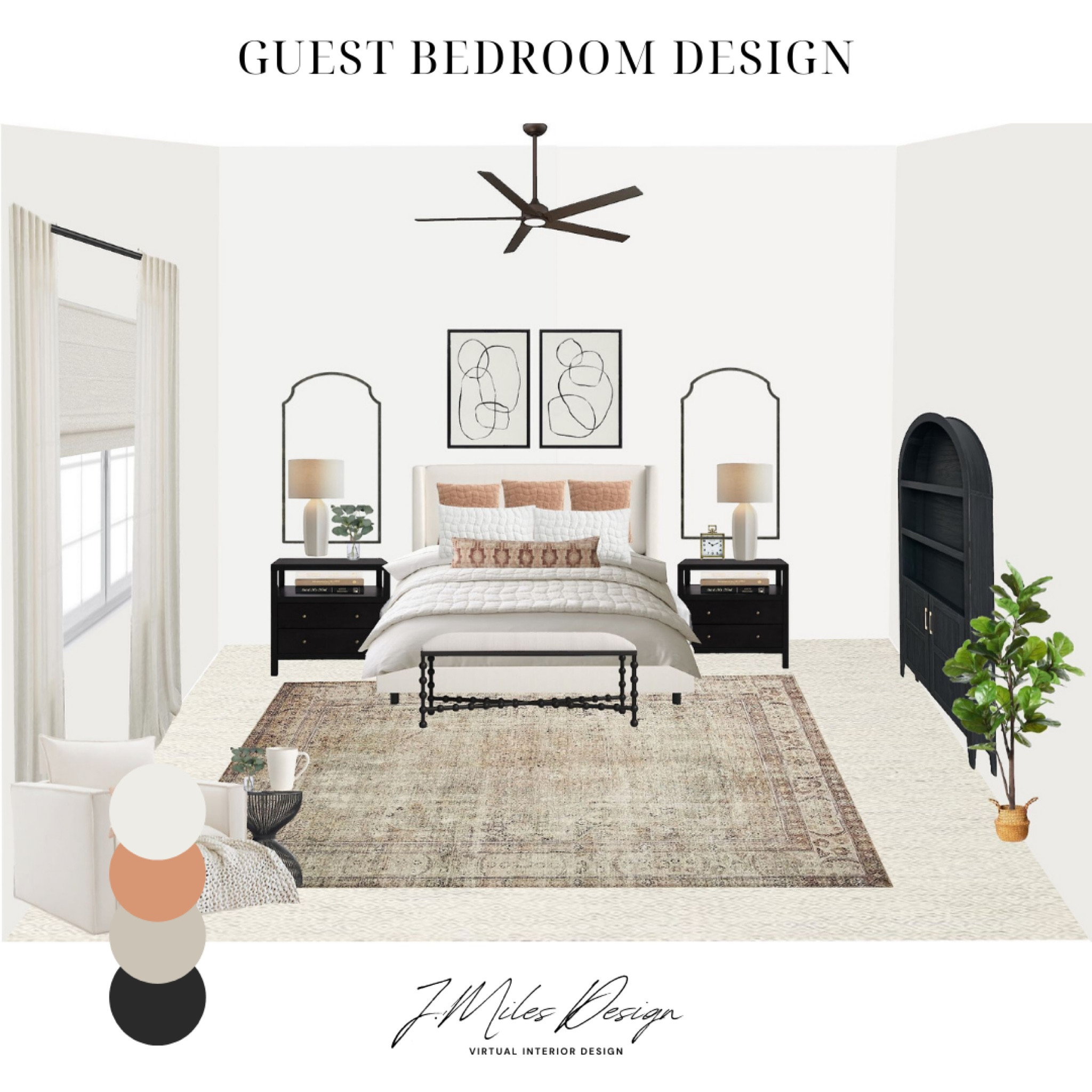 Inviting & luxe guest bedroom design 

#LTKFindsUnder100 #LTKStyleTip #LTKHome