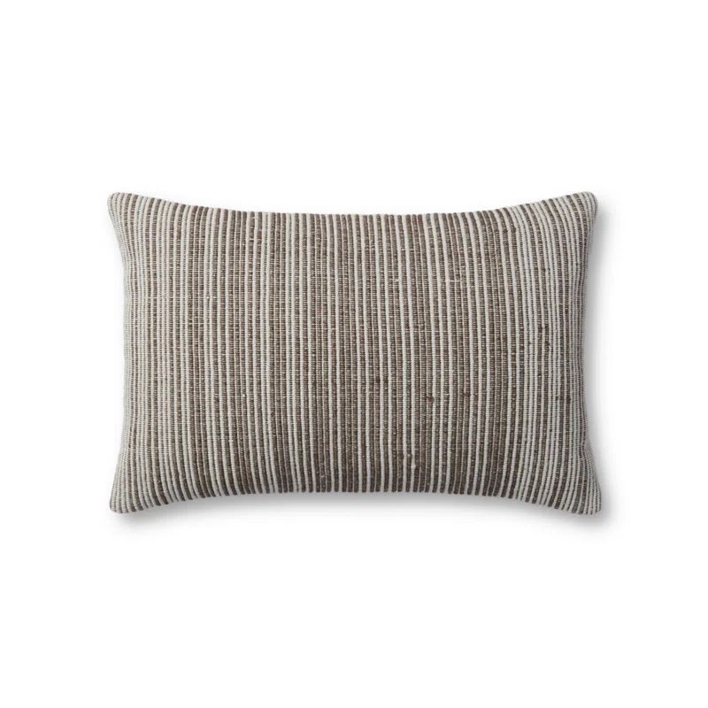Allen 100% Cotton Lumbar Rectangular Pillow by Jean Stoffer x Loloi | Wayfair North America