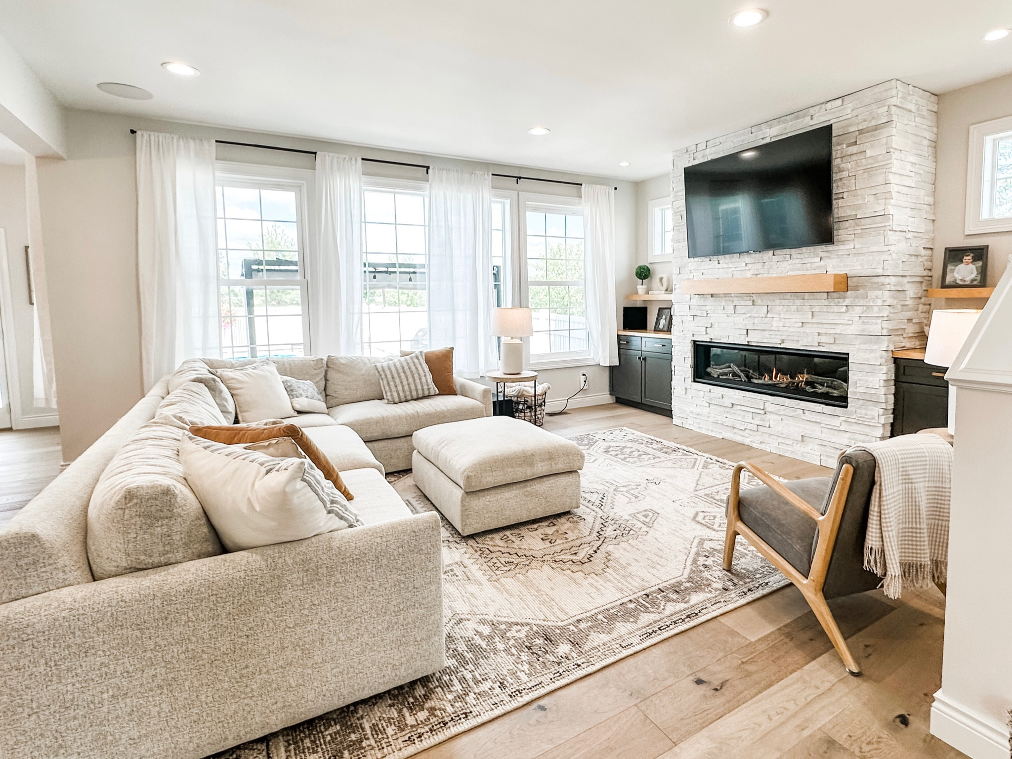 One of my absolute favorite go-tos for quality designer furniture- Arhaus❤️ and one of my favorite collections for comfy living room furniture for a family!  Proof a High End Designer Living Room look can be family friendly for comfort & function!❤️  

#LTKhome #LTKfamily #LTKparties