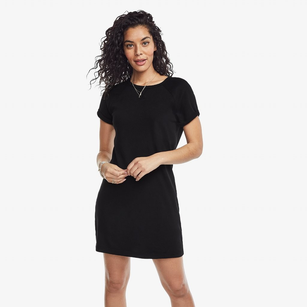 Jumper Dress - Super Black | American Giant